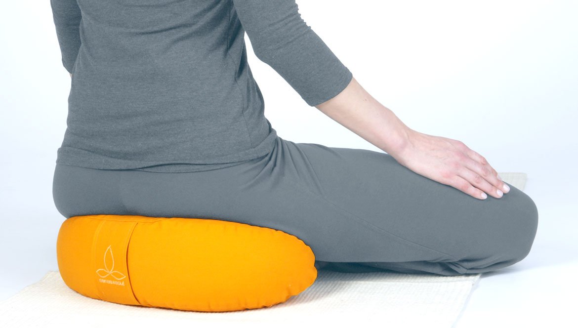 Yoga y meditationskissen cáñamo naturaleza XL 