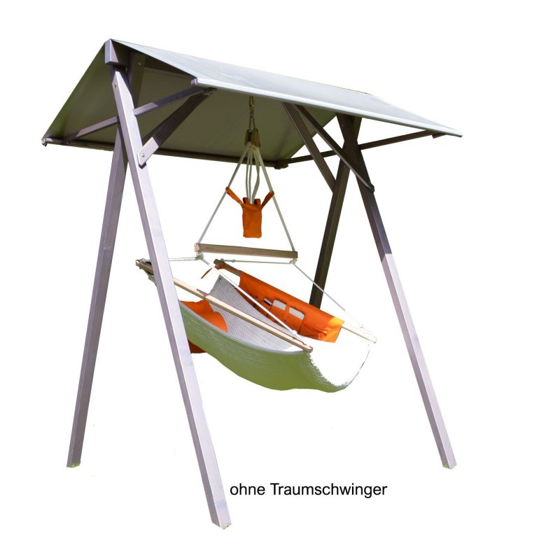 Solero - Outdoor Gestell mit Dach für Hängesessel bis Größe XXL Extra Large