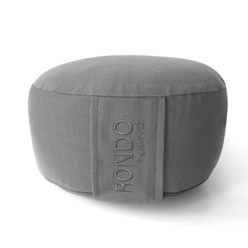RONDO GROSS - Boden Sitzkissen mit Kapok Füllung, Biobaumwollbezug, 21 cm Sitzhöhe – Bild 4