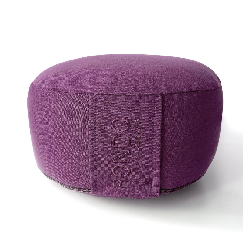 RONDO GROSS - Boden Sitzkissen mit Kapok Füllung, Biobaumwollbezug, 21 cm Sitzhöhe – Bild 3