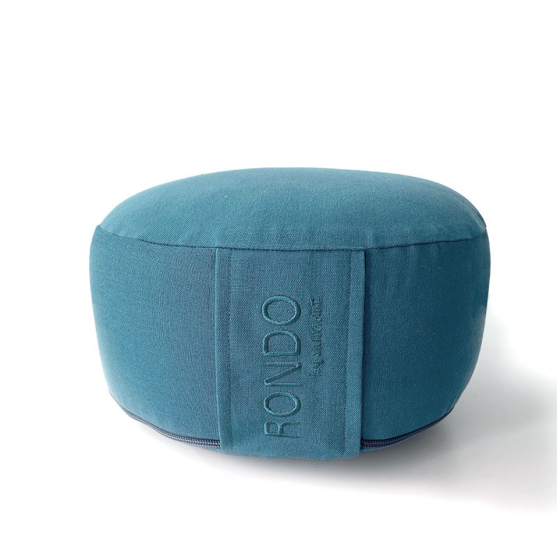 RONDO KLEIN - Boden Sitzkissen mit Kapok Füllung, Biobaumwollbezug, 15cm Sitzhöhe – Bild 5