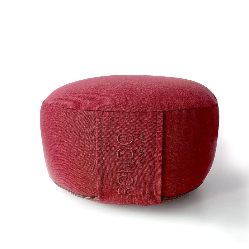 RONDO KLEIN - Boden Sitzkissen mit Kapok Füllung, Biobaumwollbezug, 15cm Sitzhöhe – Bild 6
