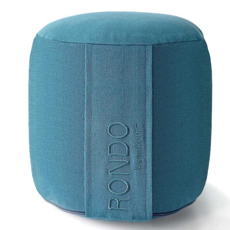 RONDO MEGA - Boden Sitzkissen mit Kapok Füllung, Biobaumwollbezug, 38cm Sitzhöhe – Bild 5