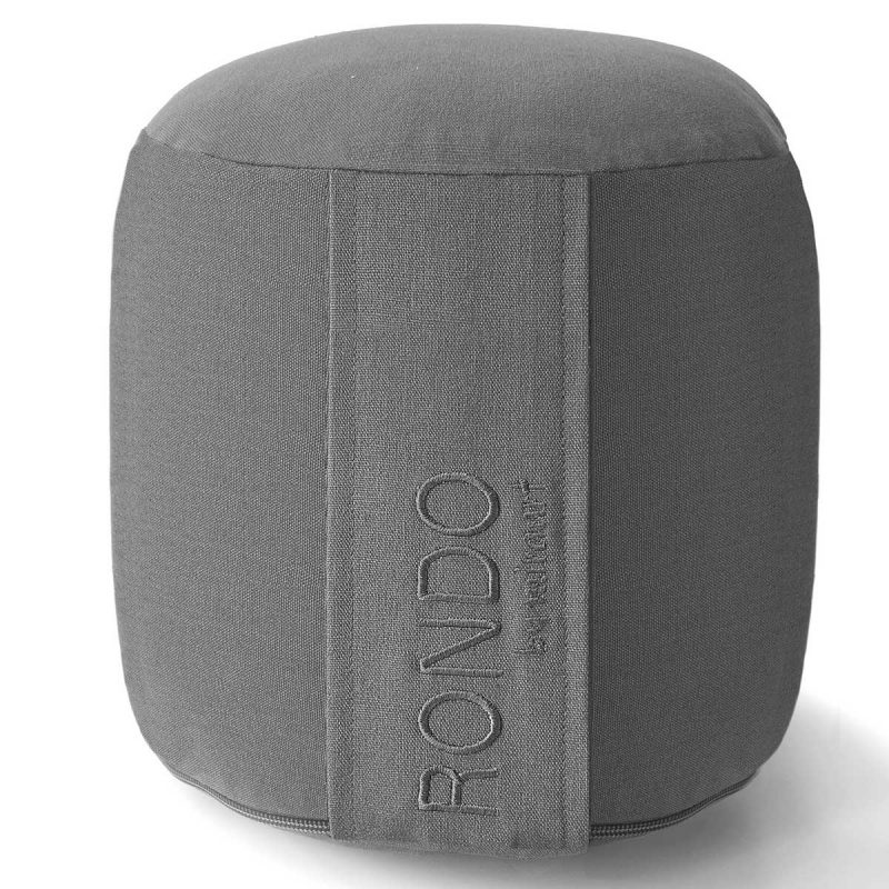RONDO MEGA - Boden Sitzkissen mit Kapok Füllung, Biobaumwollbezug, 38cm Sitzhöhe