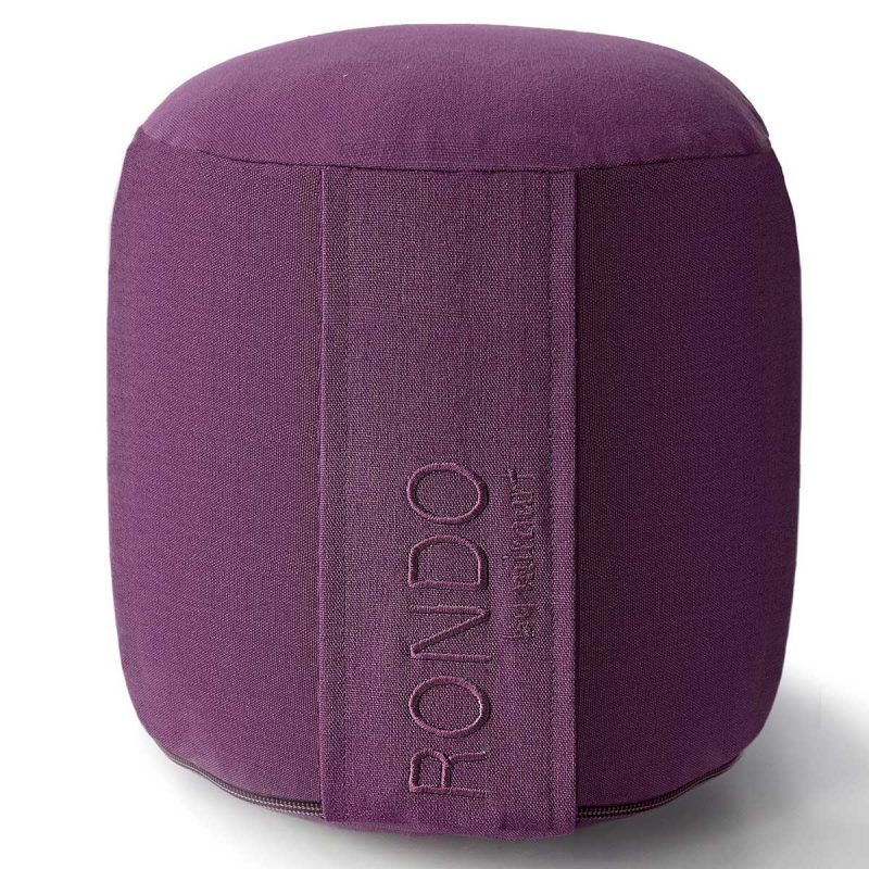 RONDO MEGA - Boden Sitzkissen mit Kapok Füllung, Biobaumwollbezug, 38cm Sitzhöhe – Bild 4