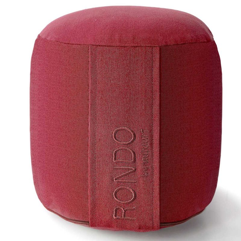 RONDO MEGA - Boden Sitzkissen mit Kapok Füllung, Biobaumwollbezug, 38cm Sitzhöhe – Bild 2