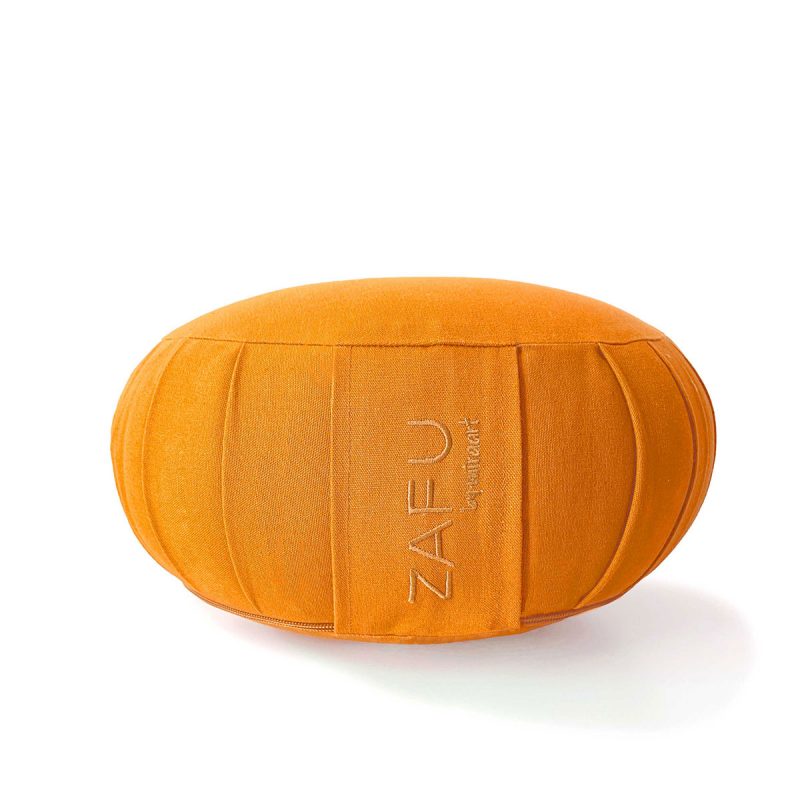 ZAFU - Boden Sitzkissen mit Kapok Füllung, Biobaumwollbezug, 12cm Sitzhöhe – Bild 3