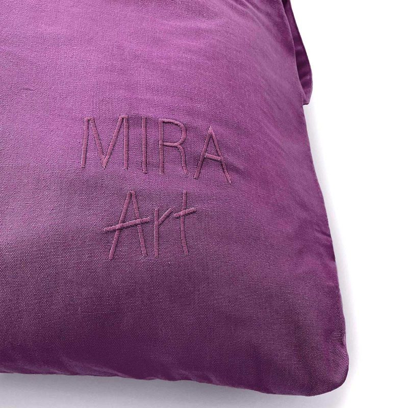 ZAFUTON - Futon Sitzkissen - komfortable, weiche Unterlage mit Tragegriff – Bild 4